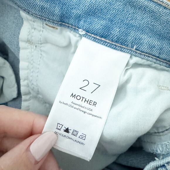 MOTHER The Hustler Ankle Chew Jeans Petal Plucker 27 - Picture 9 of 12